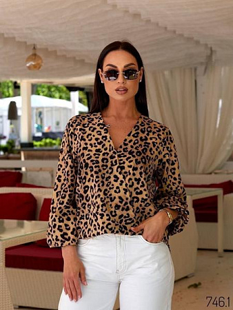 Блузка Loren 746-1 beige - делук