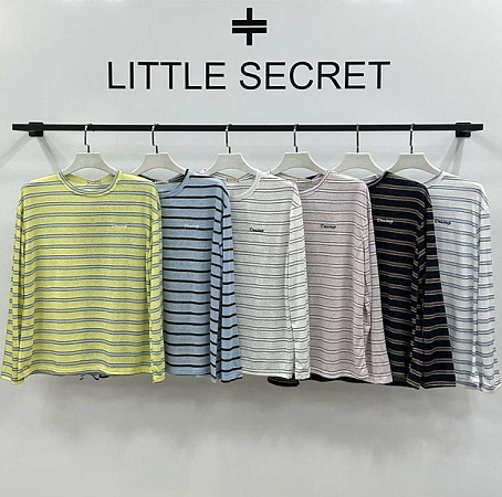 Свитер Little Secret K027 yellow - делук