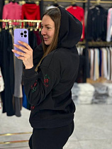 Батник Arina 2519 black - делук