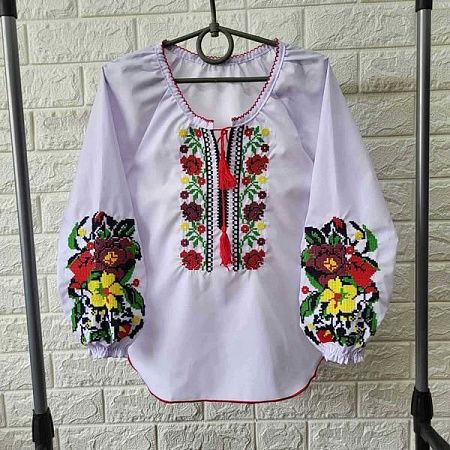 Вышиванка Boys&Girls BG346 white - делук