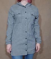 Рубашка 1478 grey