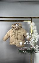 Куртка Delfinka TA618 beige - делук