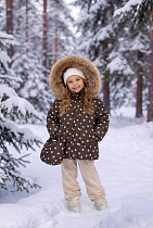 Куртка Delfinka 1111 brown - делук