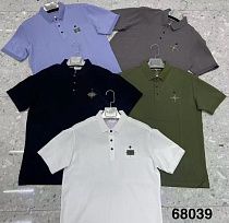 Футболка Minh 68039 grey - делук