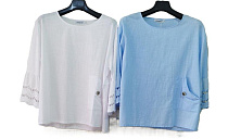 Блузка Estima 416 white - делук