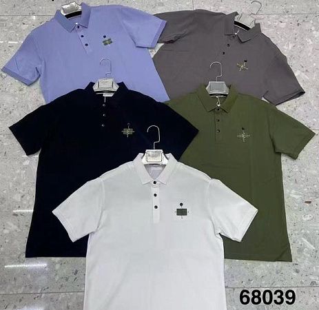 Футболка Minh 68039 grey - делук