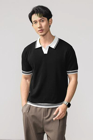 Футболка 2Bro 821 black - делук
