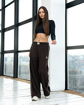 Штаны Спорт Azna Б59 brown - делук