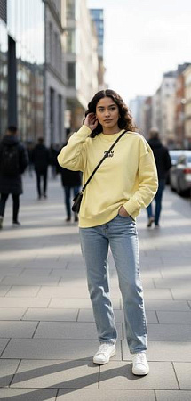 Свитер Delviago 055-2 yellow - делук