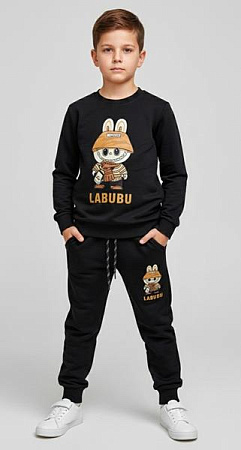 Костюм Спорт Dino DN143 black - делук