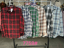 Рубашка Jjf 7759-1 red - делук