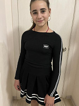 Свитер Moda School M250 black - делук