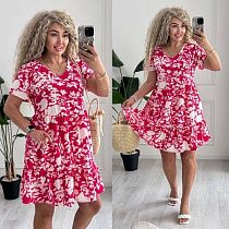 Платье Sofi Cor 2086 crimson - делук
