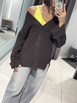 Кофта Comod S023 brown - делук