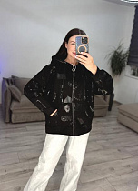 Кофта Спорт S.Style 602-2 black - делук