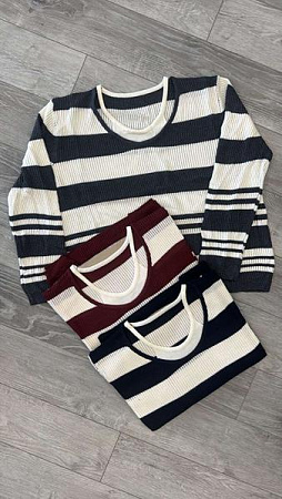 Свитер Style Nadezhda SN87 wine - делук