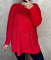 Свитер Dgmd 25202 red - делук