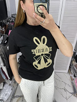 Футболка Karon 8206 black - делук