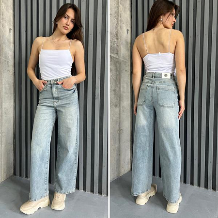 Джинсы I8Denim Women TB142 l.blue - делук