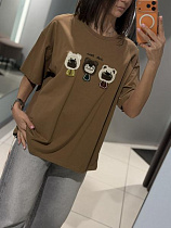 Футболка Comod 308240 brown - делук