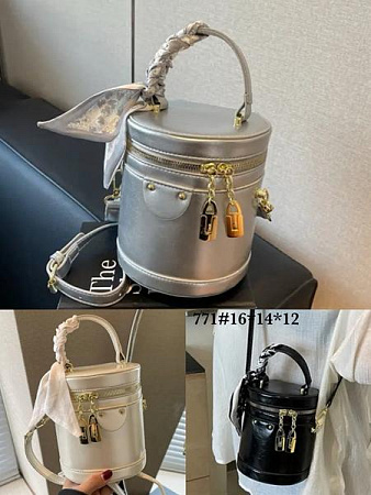 Сумка Fashion Bag 771 silver - делук