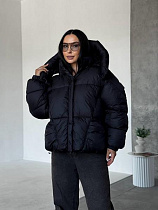 Пуховик Trend 2538 black - делук