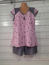 Пижама Akvarel A86 pink - делук