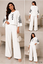 Костюм Loren 614 white - делук