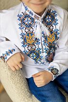 Вышиванка Baykush B391 white - делук