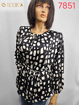 Блузка Lida 7851 black - делук