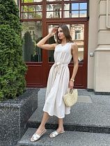 Платье Arina 1610 l.beige - делук