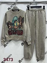 Костюм Спорт Met&March 3473 khaki - делук