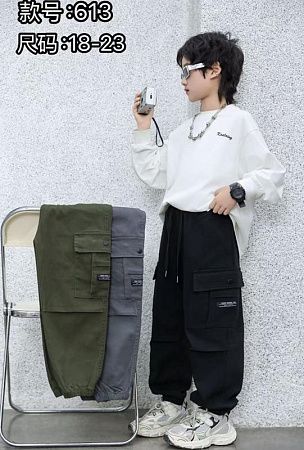 Штаны Chicwear 613 grey - делук