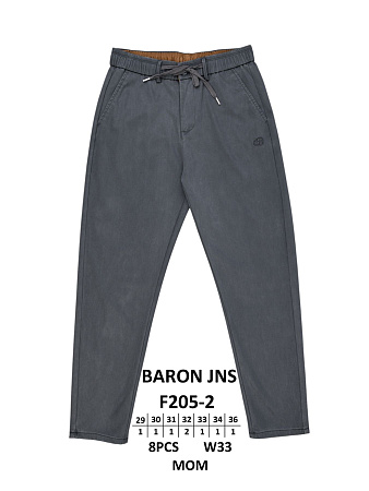 Штаны God Baron F205-2 grey - делук