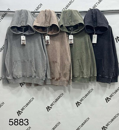 Худи Met&March 5883 khaki - делук