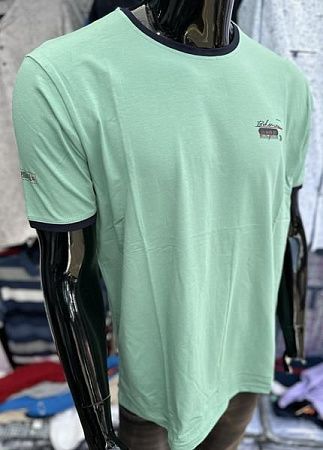 Футболка Nik 56363 green - делук