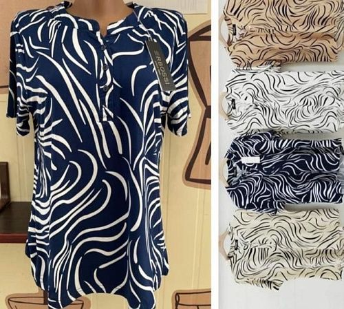 Блузка Ileana IL131 navy - делук