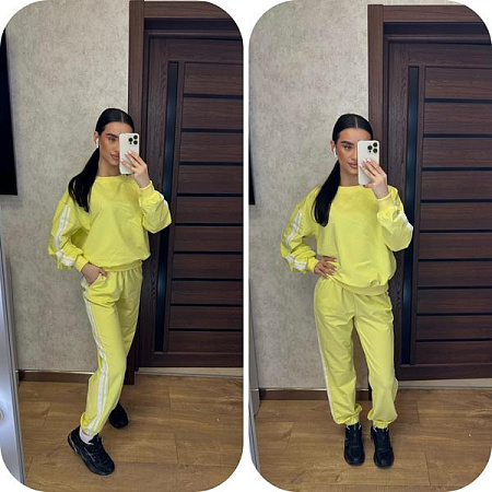 Костюм Спорт Valentina 110 yellow - делук