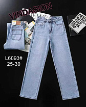 Джинсы Vindassion L6093 l.blue - делук