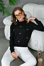Свитер Karon 10900 black - делук