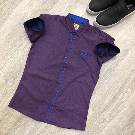 Рубашка Nik 54867 purple - делук