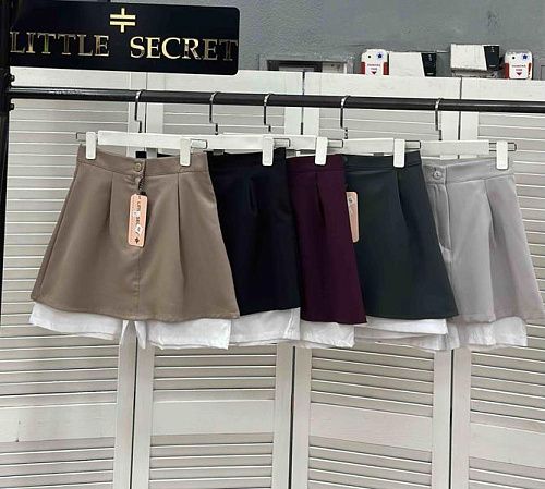 Юбка-Шорты Little Secret 978 beige - делук