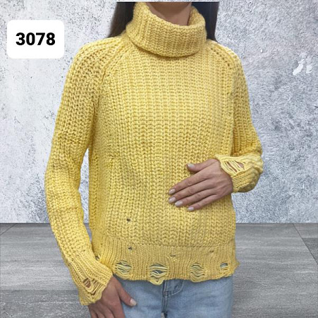 Свитер Julia 3078 yellow - делук