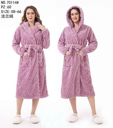 Халат Romeo Life 70114 lilac - делук