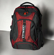 Рюкзак Luna-Bag 8808 black-red - делук