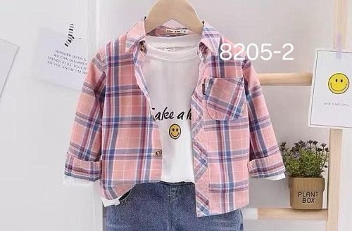 Рубашка Фунтик 8205-2 beige - делук
