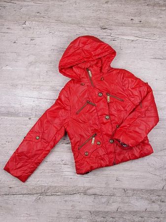 Куртка DS08-160-17 red - делук