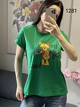 Футболка Fsn 1281 green - делук