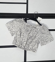 Топ Kosmy 578 white-black - делук