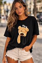 Футболка Style Nadezhda 2084 black - делук